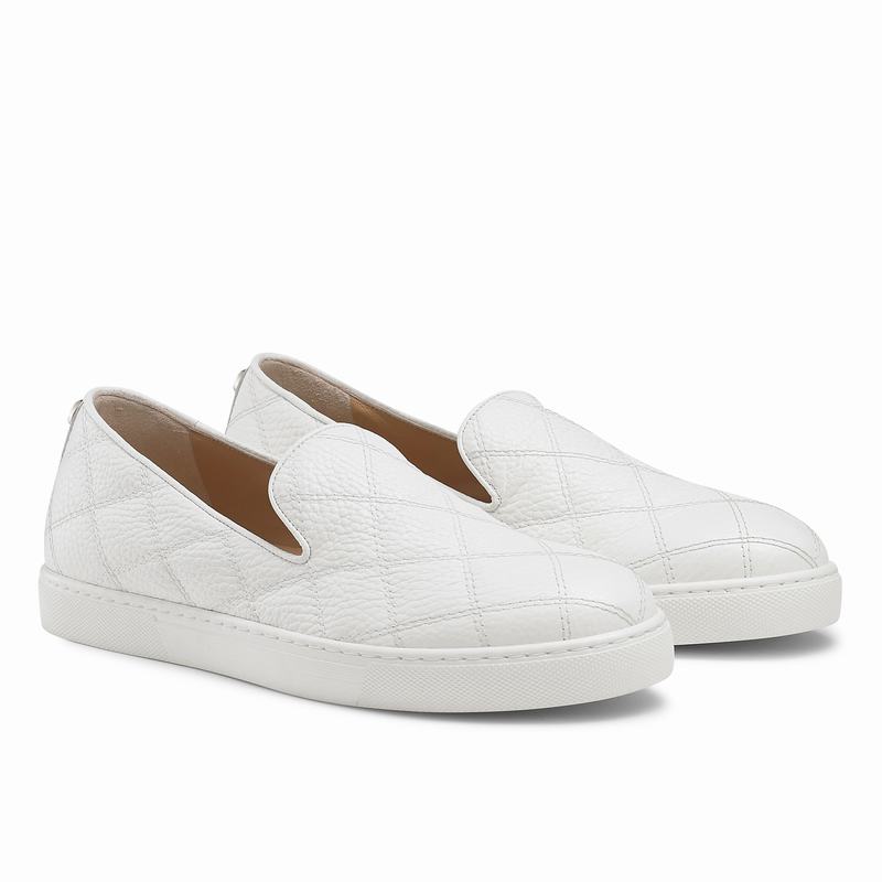 Slip On Scarpe Da Ginnastica Russell And Bromley Casaquilt Donna Bianche | SKS9641VQ