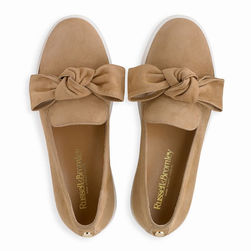 Slip On Scarpe Da Ginnastica Russell And Bromley Casablanca Donna Marroni | TNW6340YT