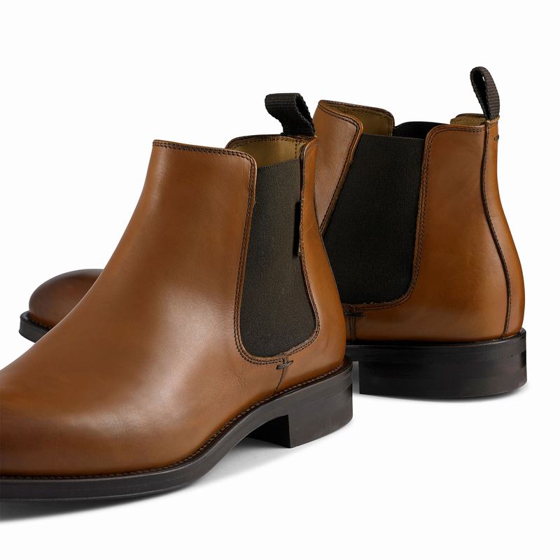 Stivaletti Chelsea Russell And Bromley Burlington Uomo Marroni | EEC6760EA