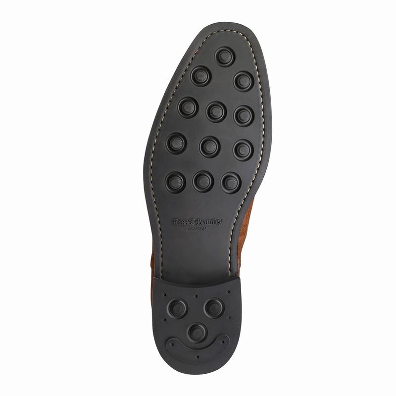 Stivaletti Chelsea Russell And Bromley Burlington Uomo Marroni | GKS6256GT