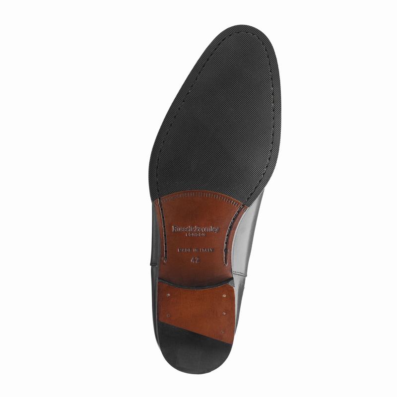 Stivaletti Chelsea Russell And Bromley Beechwood Uomo Nere | HGS9649TD