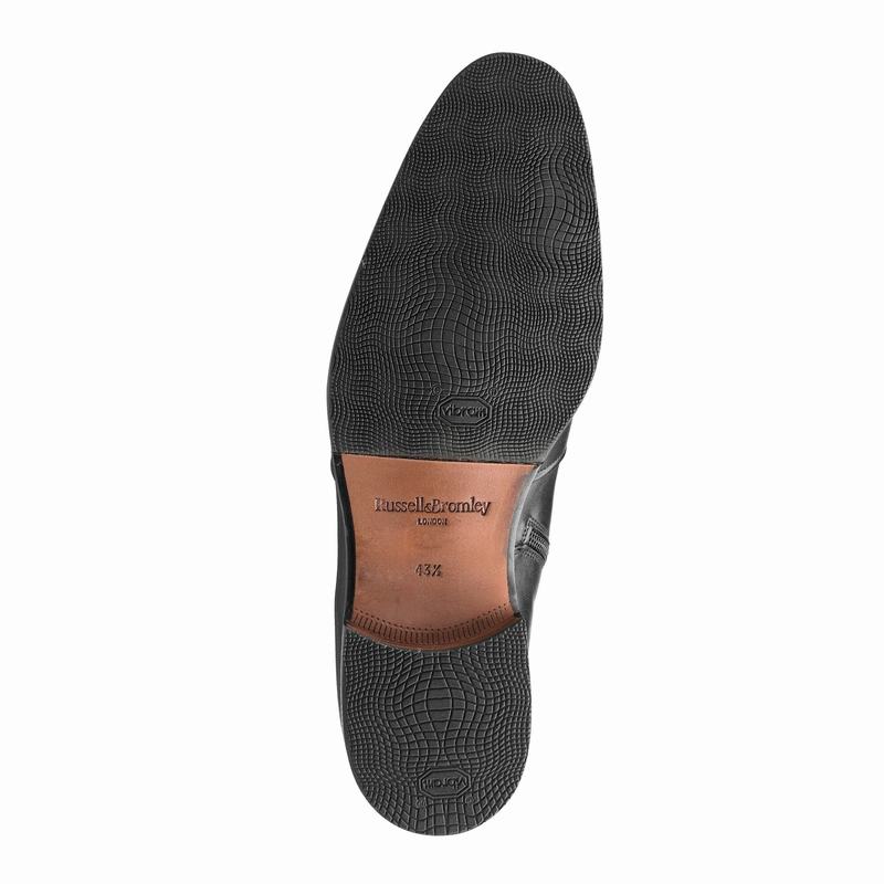 Stivaletti Chelsea Russell And Bromley Repeat Uomo Nere | BFI9235FQ