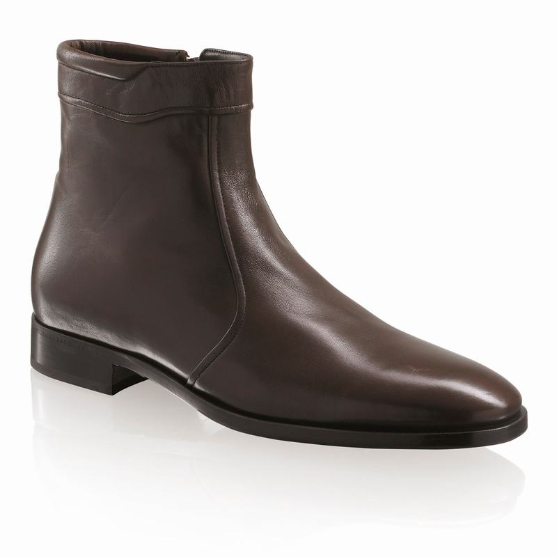 Stivaletti Chelsea Russell And Bromley Repeat Uomo Marroni | VFP7734QM