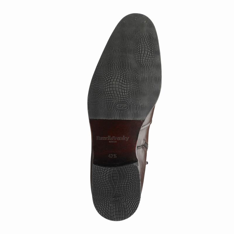 Stivaletti Chelsea Russell And Bromley Repeat Uomo Marroni | VFP7734QM