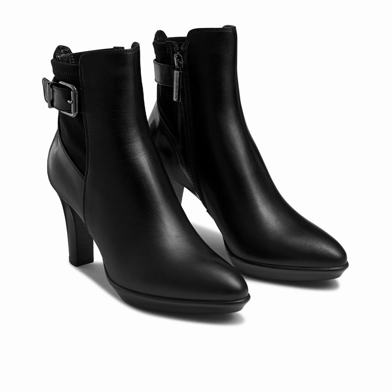 Stivaletti Russell And Bromley Raindrop Donna Nere | SWA8160PW