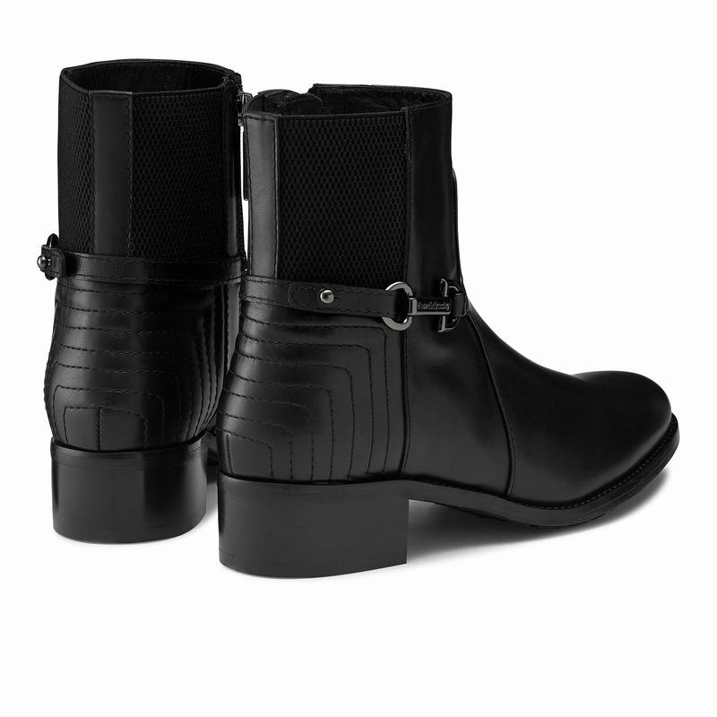 Stivaletti Russell And Bromley Rein Fall Donna Nere | LYH9088CH