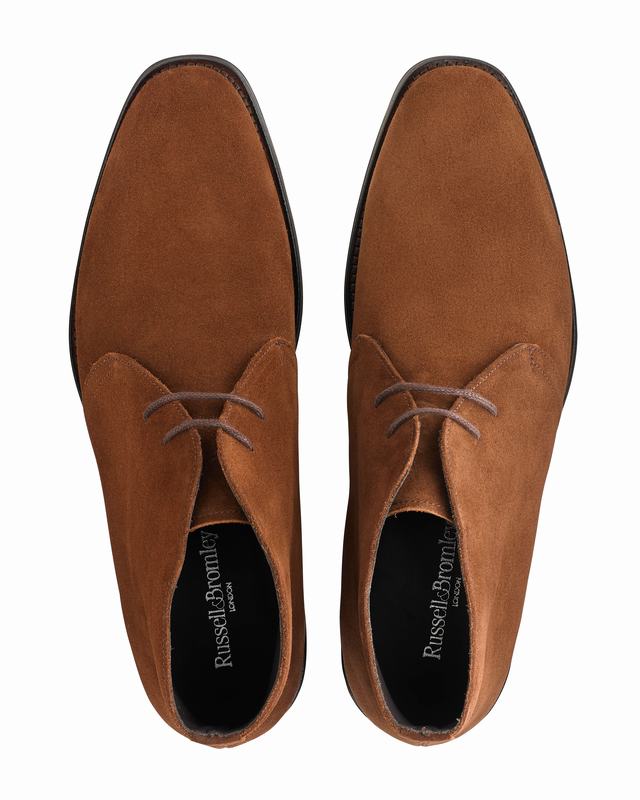 Stivali Del Deserto Russell And Bromley Jermyn Uomo Marroni | GOA1591WA