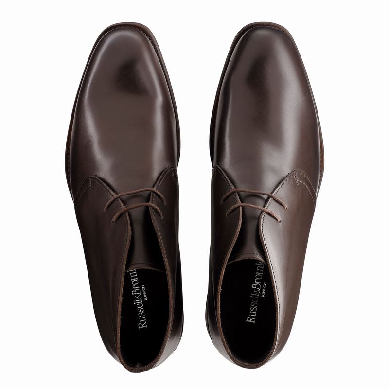 Stivali Del Deserto Russell And Bromley Jermyn Uomo Marroni | SLI9481XZ