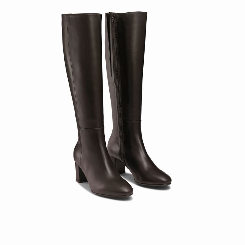 Stivali Ginocchio Russell And Bromley Dressage Donna Marroni | QPO6592PA