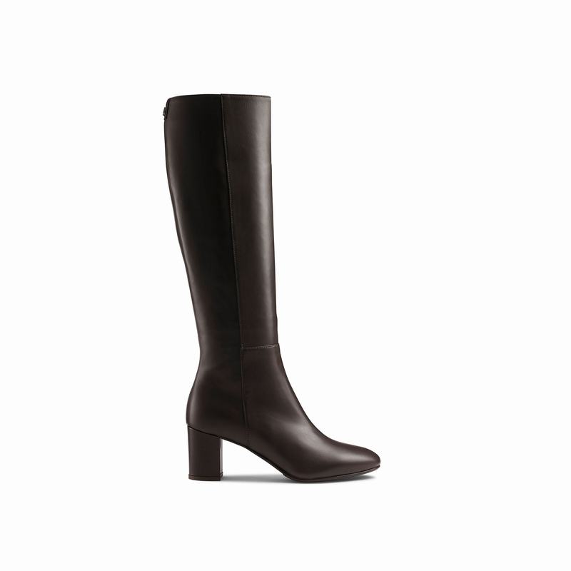 Stivali Ginocchio Russell And Bromley Dressage Donna Marroni | QPO6592PA