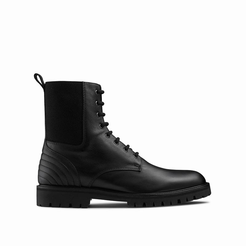 Stivali Stringati Russell And Bromley Bailey Uomo Nere | ALG3187LY