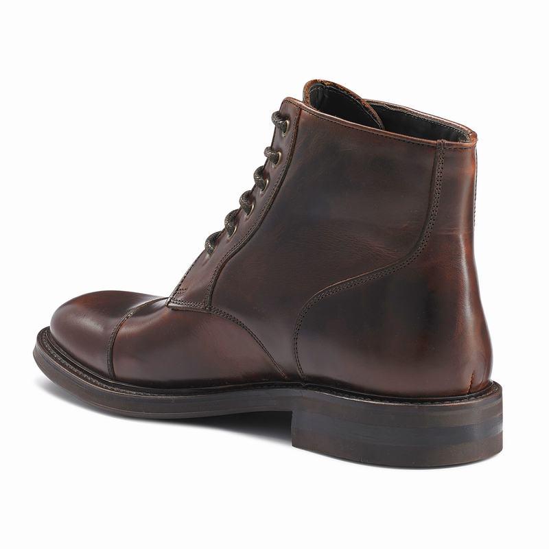 Stivali Stringati Russell And Bromley Portobello Uomo Marroni | MHL2647NO