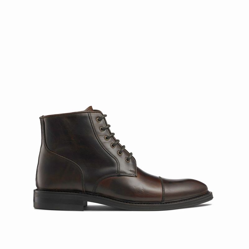 Stivali Stringati Russell And Bromley Portobello Uomo Marroni | MHL2647NO