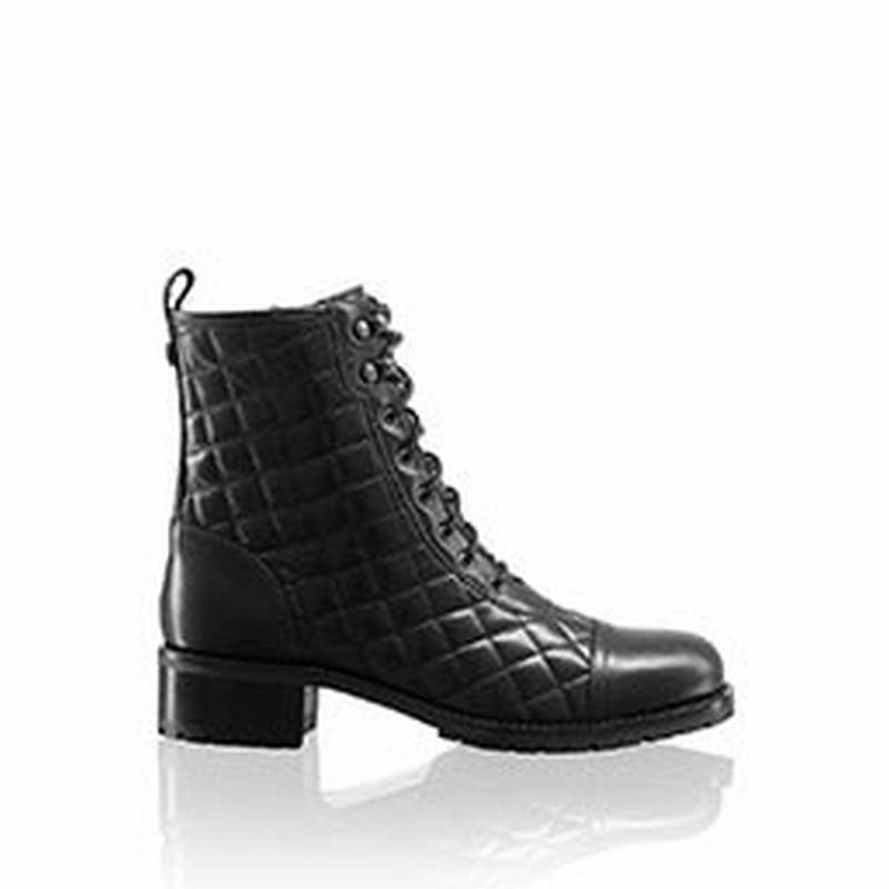 Stivali Stringati Russell And Bromley Toughstuff Donna Nere | EIT4014WU