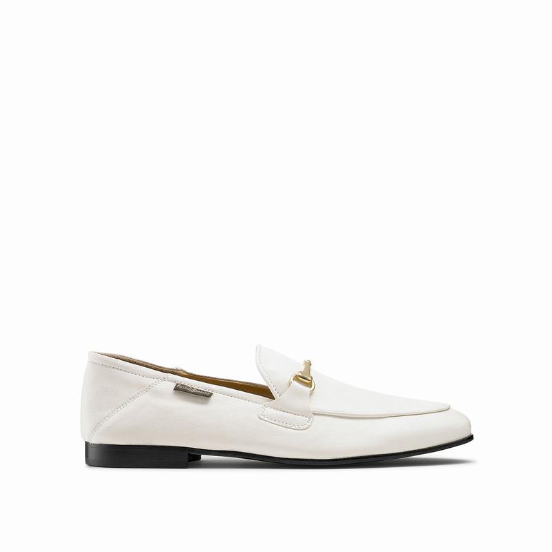 Mocassini Russell And Bromley Loafer M Uomo Bianche | SZE4852ER