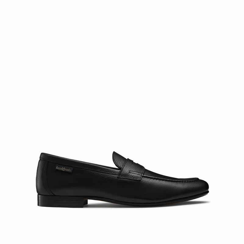 Mocassini Russell And Bromley Outline Uomo Nere | QPZ8497XB