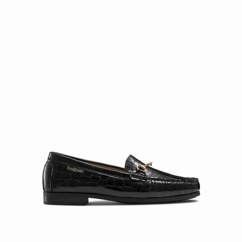 Mocassini Russell And Bromley Poshmoc Donna Nere | UMX869ST