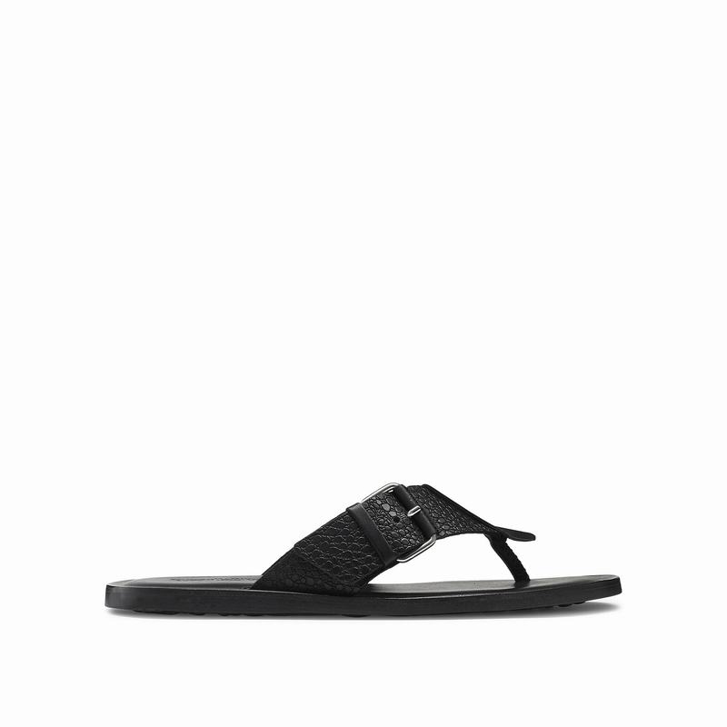 Sandali Russell And Bromley Fibbia Up Uomo Nere | ZYT4912IT