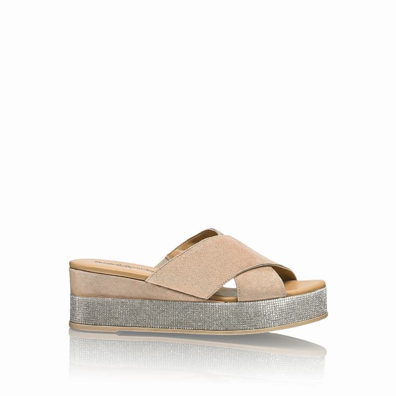 Sandali con Zeppa Russell And Bromley Plaza Luxe Donna Marroni | KFB9352RS