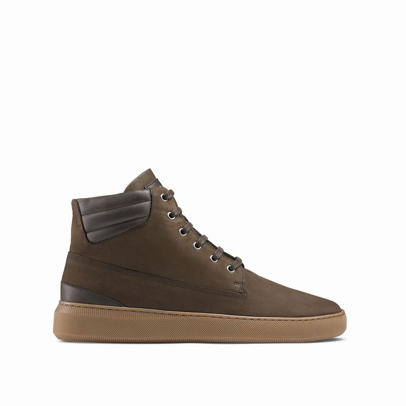 Scarpe Alte Russell And Bromley Landmark Uomo Marroni | LMF5359ER