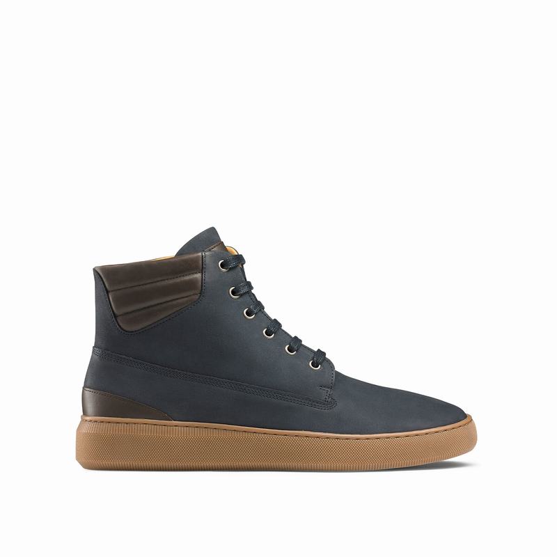 Scarpe Alte Russell And Bromley Landmark Uomo Blu | QBL686PZ