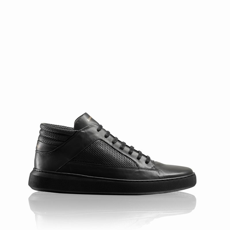 Scarpe Medio Russell And Bromley Milestone Uomo Nere | FYD7122MB