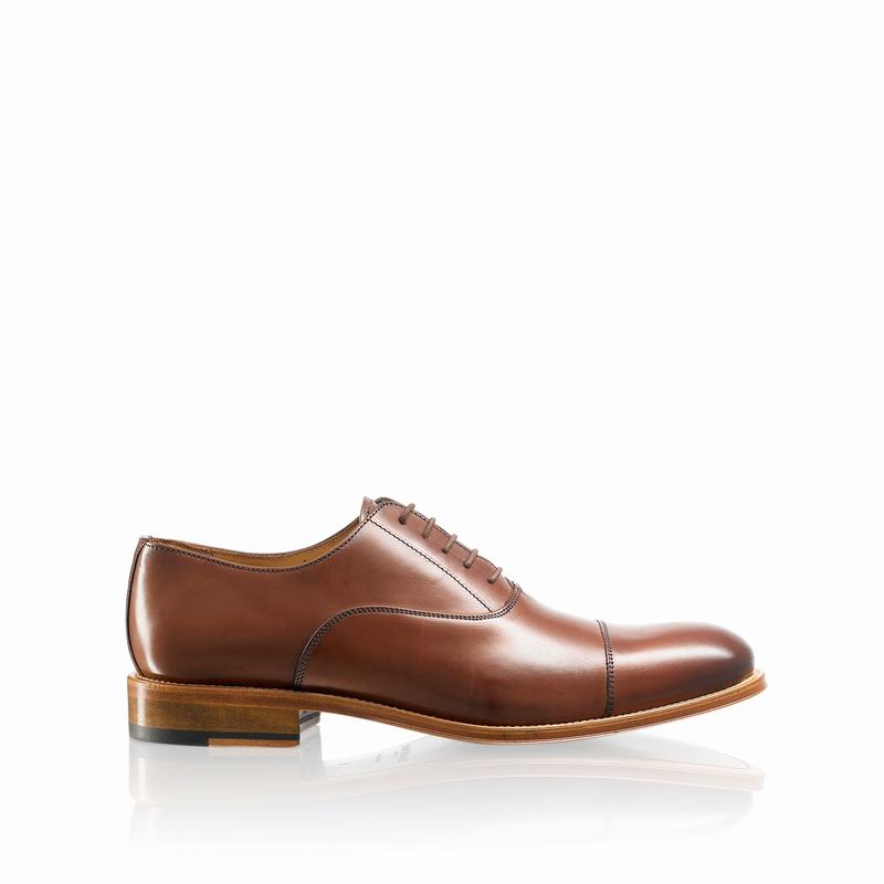 Scarpe Oxford Russell And Bromley Boris Uomo Marroni | LBQ3631JQ