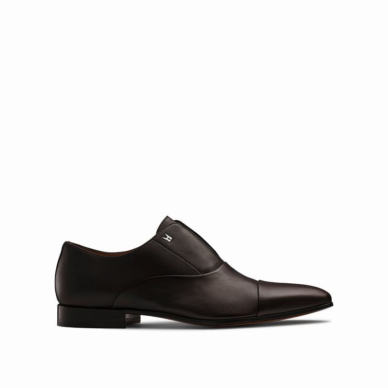 Scarpe Oxford Russell And Bromley Knowledge Uomo Marroni | LCW4823FO