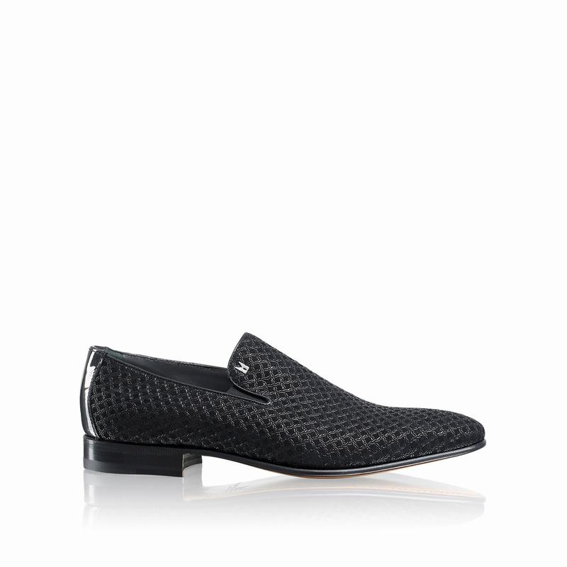 Scarpe Slip On Russell And Bromley Meander Uomo Nere | KCN6863YN