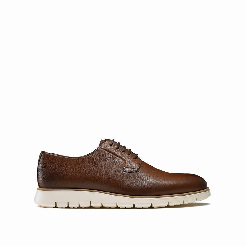 Scarpe Stringate Russell And Bromley Socialite Uomo Marroni | EJJ9013YF