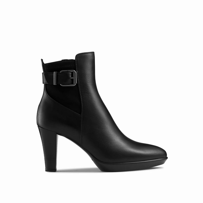 Stivaletti Russell And Bromley Raindrop Donna Nere | SWA8160PW