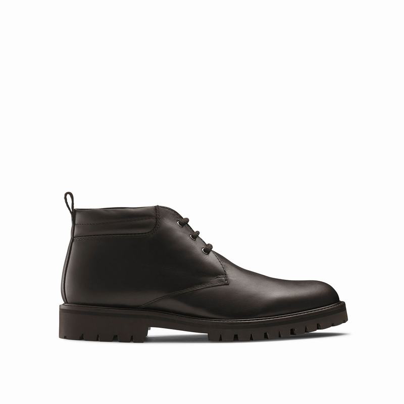 Stivali Stringati Russell And Bromley Bradley Uomo Marroni | UCC4694FJ