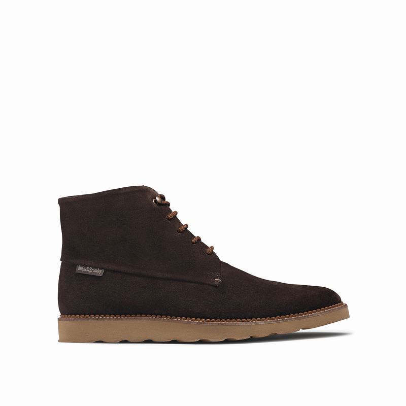 Stivali Stringati Russell And Bromley Clyde Uomo Marroni | VTT829FK